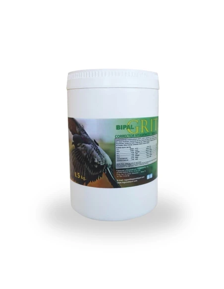 Grit vitaminico y mineral BIPAL para todo tipo de aves, cubo 5 kg